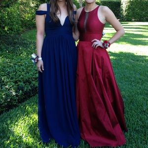 Navy Blue Lulu’s Prom Dress